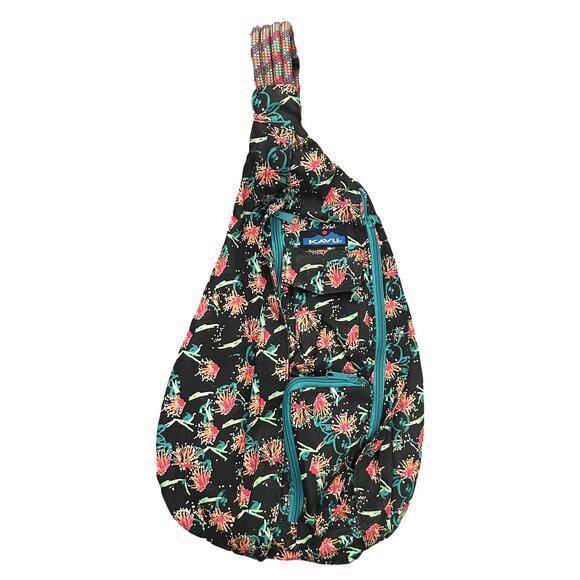 Kavu Rope Sling Bag Multicolor OS EUC Crossbody - Picture 2 of 7